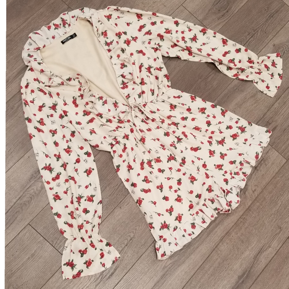 Long sleeve romper